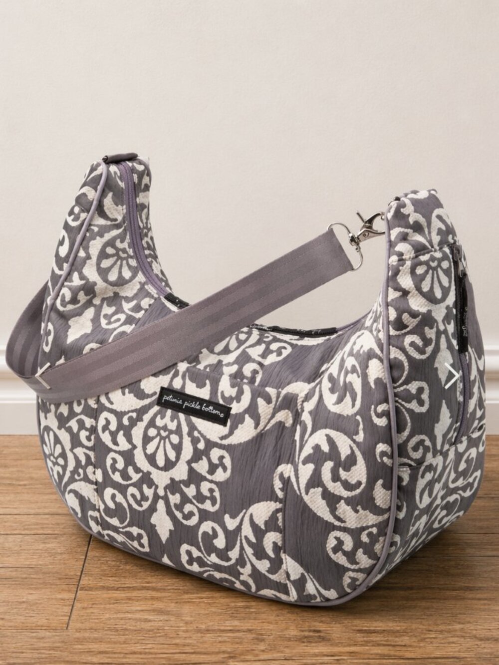 Petunia Pickle Bottom Touring Tote Earl Grey Diaper Bag Convertible NWOT